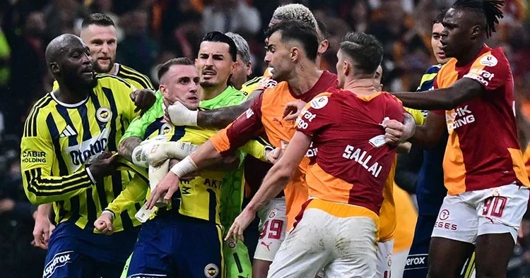 Derbide utandıran görüntüler!