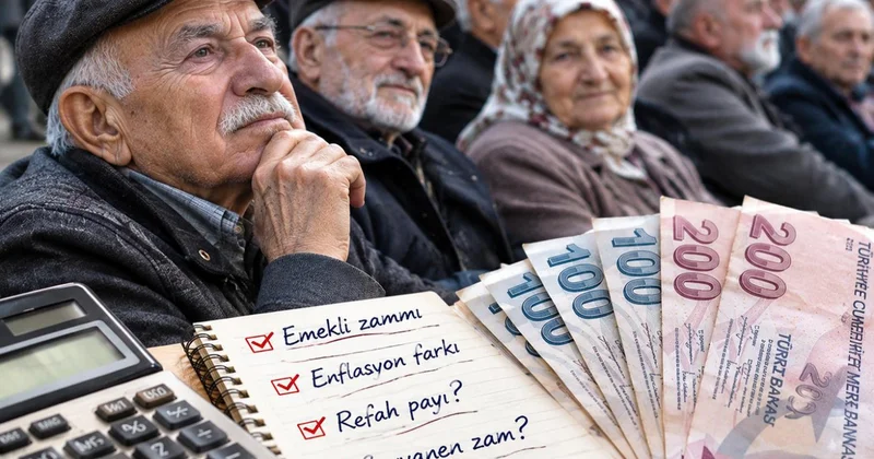 Cumhurbaşkanı Erdoğan ın açıklaması sonrası emekli zammında yeni hesap! Refah payı da masada