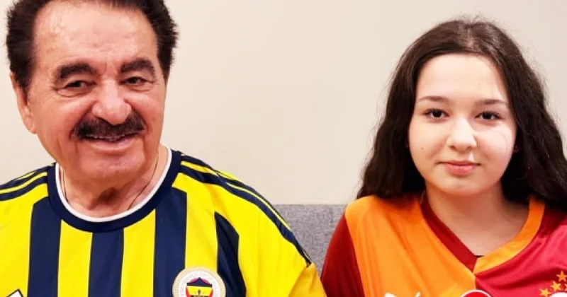 İbrahim Tatlıses derbiyi kızı Elif Ada’yla izledi