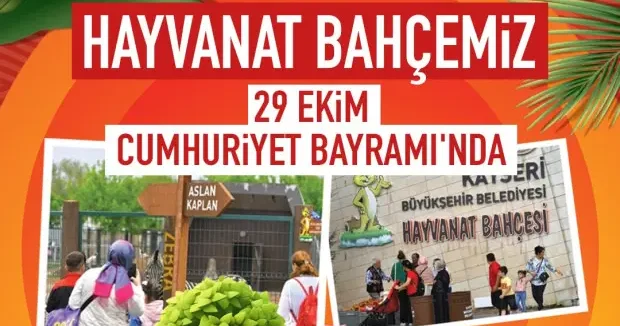 Kayseri haberleri Başkan Büyükkılıç duyurdu! 29 Ekim Cumhuriyet Bayramı nda ücretsiz 27 Ekim 2026