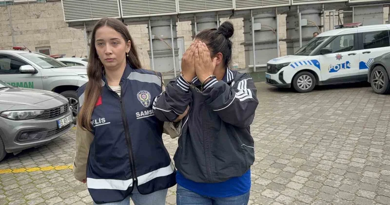 Samsun da 8 yaşındaki kızına şiddet iddiasıyla gözaltına alınan anne serbest bırakıldı