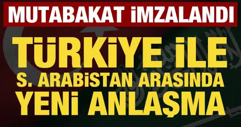Türkiye ile Suudi Arabistan arasında eğitim alanında işbirliği mutabakatı imzalandı