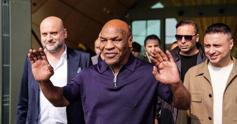 Mike Tyson İstanbul’a geldi! Tuzlu Kahve iddiası güçlendi