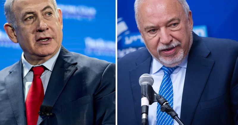 İsrail de Netanyahu nun en yakın rakibi Liberman dan açıklama