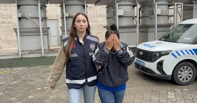 Çocuğuna şiddet uyguladığı ve dilendirdiği iddia edilen anne gözaltına alındı Samsun Haber Habertürk Yerel Haberler