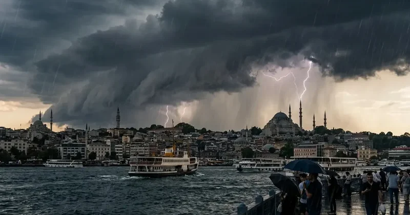 İstanbul da yağmur kesintisiz sürecek! İşte 5 günlük hava tahmin raporu!
