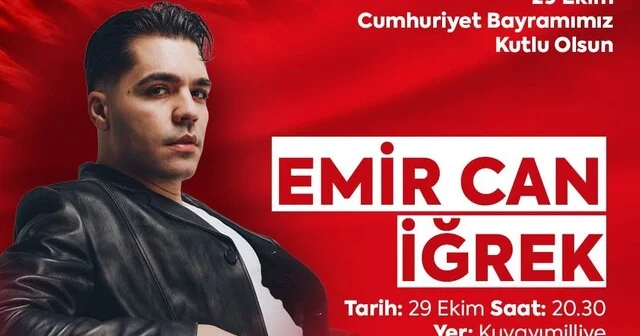 Balıkesir Büyükşehir den 29 Ekim Cumhuriyet Bayramı na coşkulu kutlama Cumhuriyet Bayramı coşkusu Emir Can İğrek Konseri ile taçlanacak Balıkesir Haber Habertürk Yerel Haberler