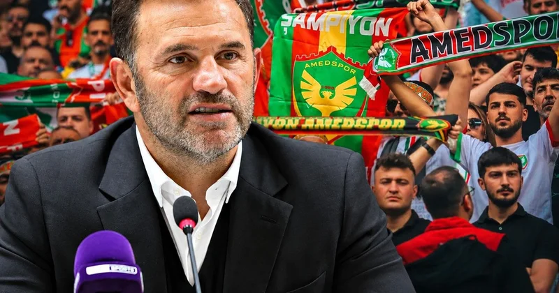 Okan Buruk derbi sonrası Amedspor dan özür diledi