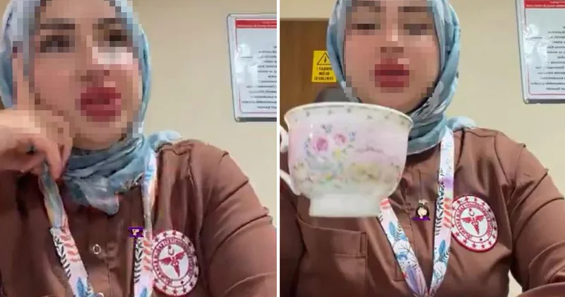 Sağlık çalışanının paylaştığı videoya tepki yağıyor