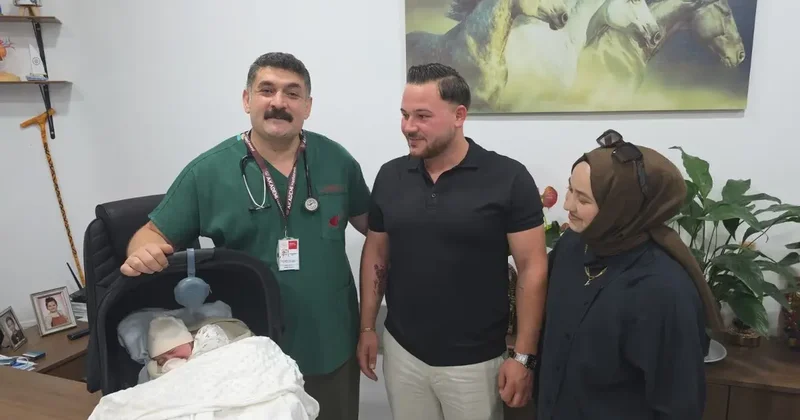 Acil serviste başlayan hikaye bebeğin ismiyle taçlandı: Büyük bir gurur