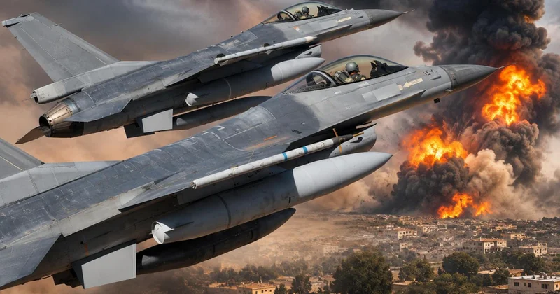 Ürdün den Suriye ye hava harekatı! Savaş uçakları bomba yağdırdı