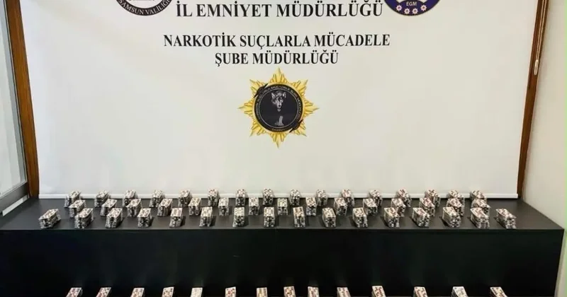 5 bin 656 adet sentetik ecza ele geçirildi