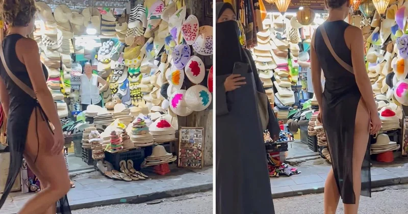 Türk aileye Vietnam da şok! Antik kent kıyafetleri nedeniyle alınmadılar