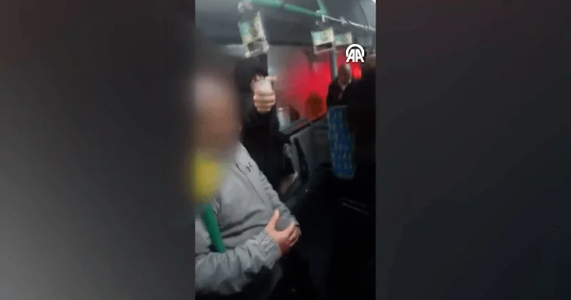 Kadıköy de otobüste dehşet anları: Kadına vurdu, ardından otobüsün içine biber gazı sıktı! Sözcü Gazetesi