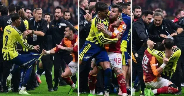 Kavganın en net görüntüsü! Archie Brown dan olay sözler
