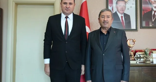 Darende Tarım ve Orman İlçe Müdürü Doğan dan Başkan Bozkurt a ziyaret Malatya Haberleri Habertürk Yerel Haberler