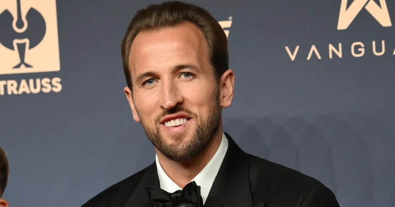 Altın Top ödülü Harry Kane in