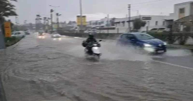 Muğla için turuncu , 18 il için sarı kodlu uyarı