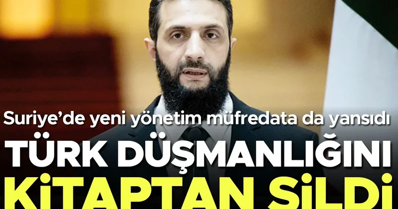 Türkiye ve Osmanlı ifadeleri değişti: Suriye’de yeni yönetim müfredata da yansıdı