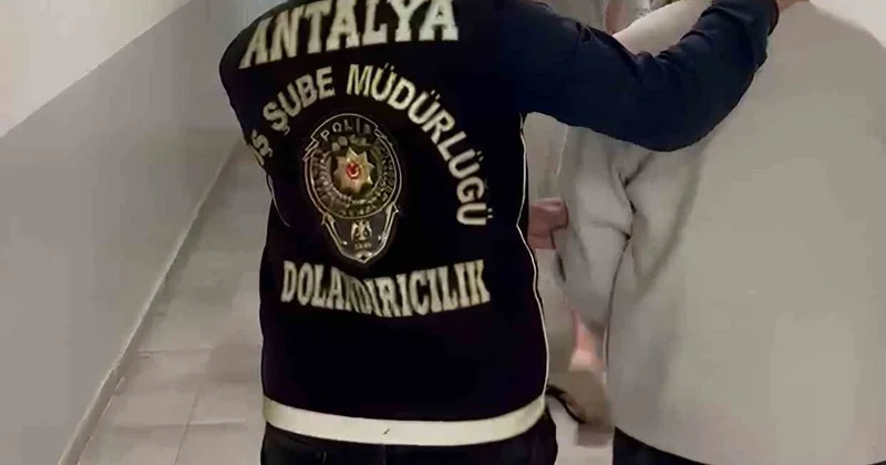 Antalya da sahte başsavcı vekili ve 2 suç ortağı 1 milyon 829 bin TL alıp tutuklandı