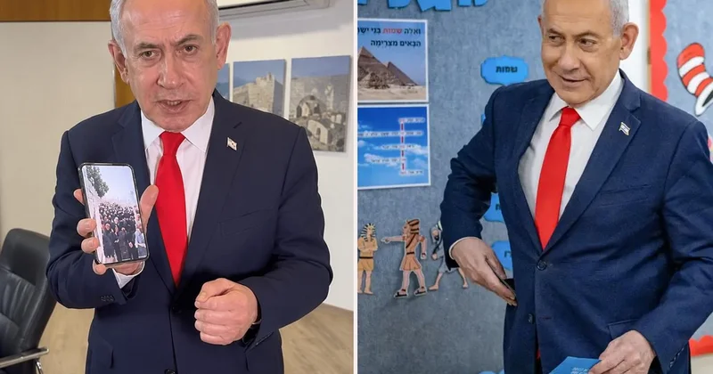 Netanyahu dan seçim günü tepki çeken sözler! Arap seçmenleri hedef aldı