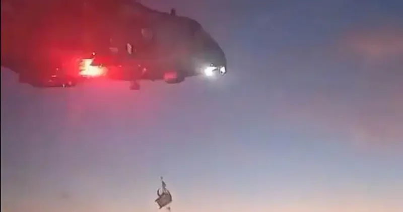 Cezayir açıklarında yaralanan Türk denizci helikopterle tahliye edildi