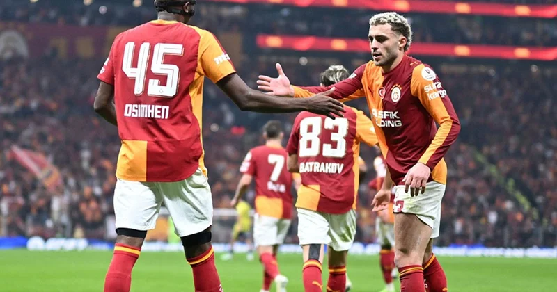 Puan farkı 6! Dev derbide kazanan Galatasaray