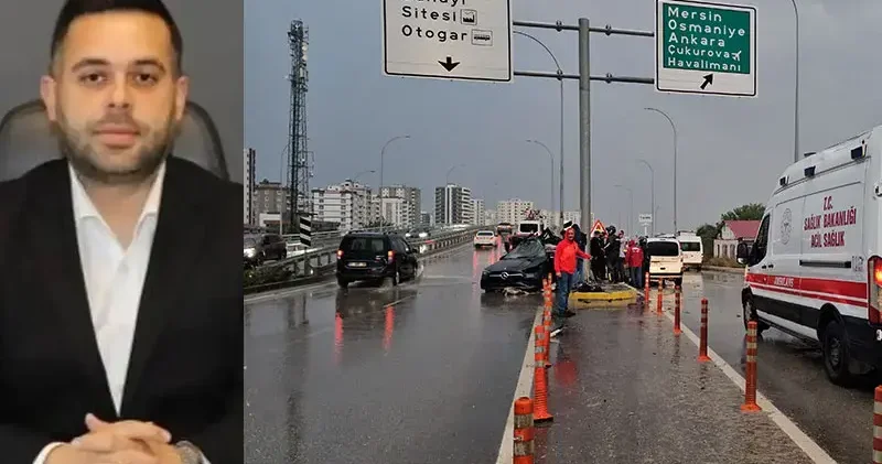 Yön tabelasının direğine çarpan otomobilin sürücüsü öldü