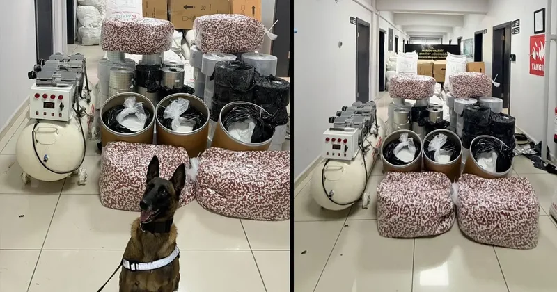 Mersin de uyuşturucu operasyonu! 100 kiloluk ham madde ele geçirildi, 2 şüpheli gözaltına alındı