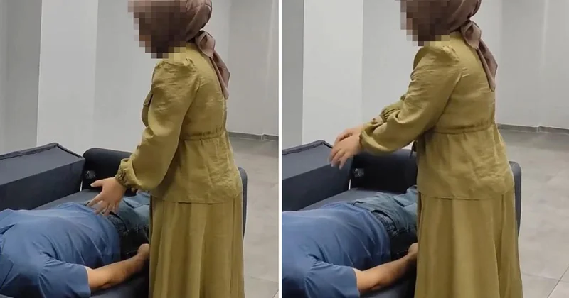 Bir de kayda alıp paylaştılar! Tartışma yaratan tedavi yöntemi
