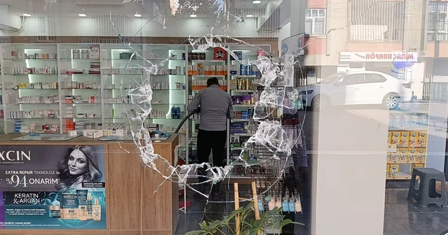 Şanlıurfa da eczaneye silahlı saldırı Şanlıurfa Haberleri