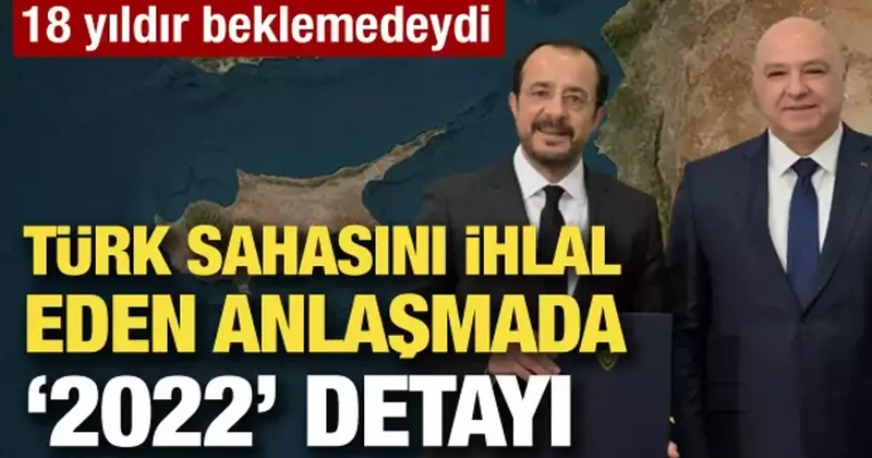 Türk sahasını ihlal eden GKRY Lübnan anlaşmasında İsrail detayı