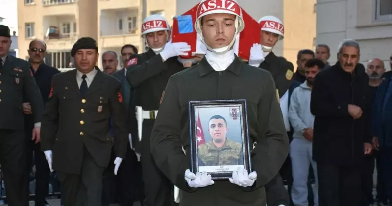 Hayatını kaybeden Piyade Er Gönlüaçık, son yolculuğuna uğurlandı