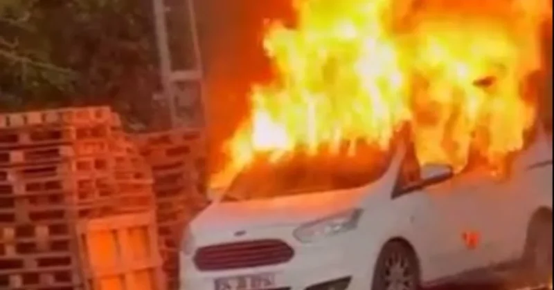 Ataşehir de yangın paniği: Park halindeyken alev topuna döndü! Sözcü Gazetesi