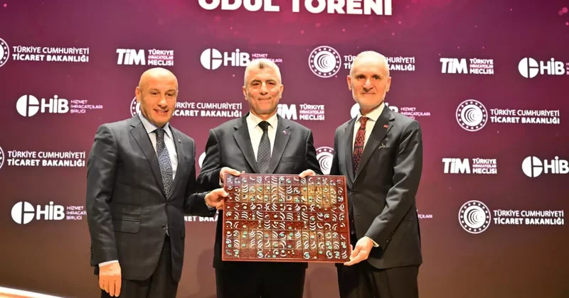 Hizmet ihracatının şampiyonları belli oldu