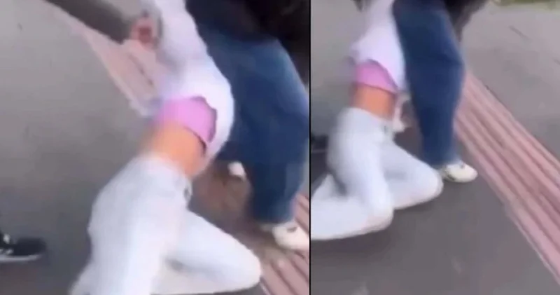 Lise öğrencisini sokak ortasında darp ettiler: Kayda alıp sosyal medyada paylaştılar