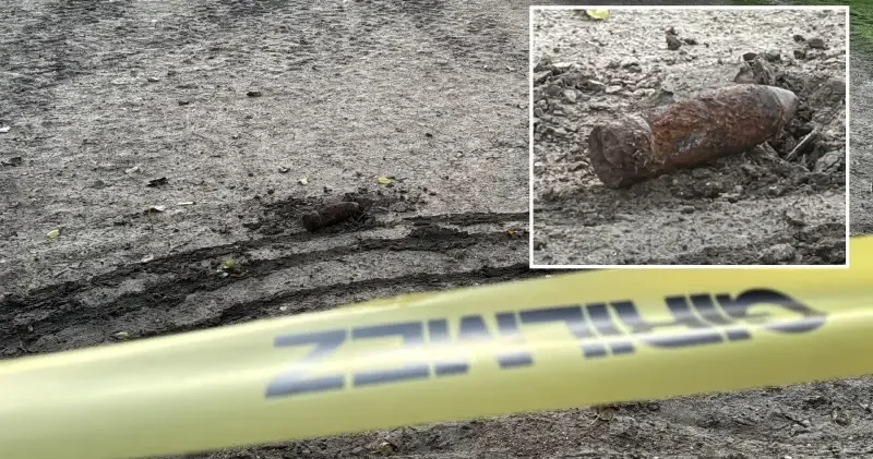 Evin bahçesinde bulundu: Havan topu kontrollü şekilde imha edildi Kırklareli Haberleri