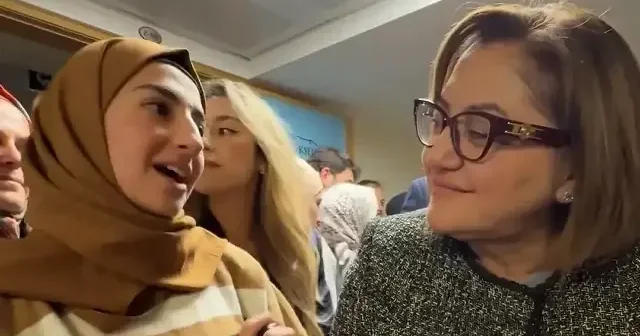 Gaziantep’te minnet dolu bir sarılış: Yıllar önce Halep’ten gelen kızdan Fatma Şahin e teşekkür VİDEO İZLE