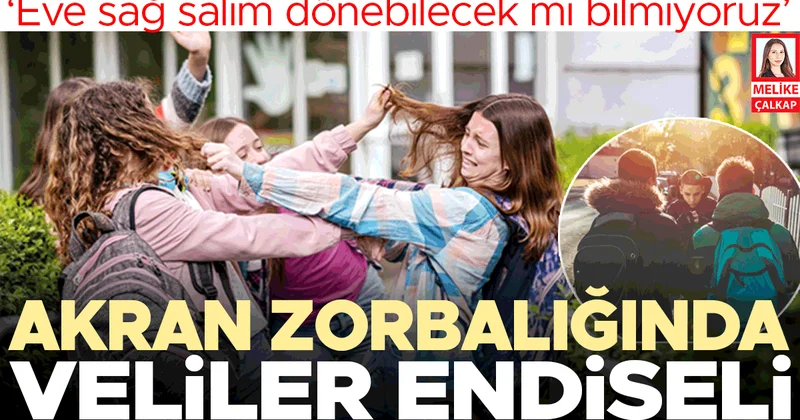 Akran zorbalığında veliler endişeli