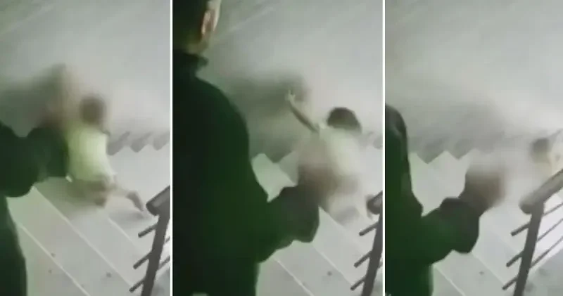 Merdivenden inen kızına tekme atan babaya hapis cezası İstanbul Haberleri