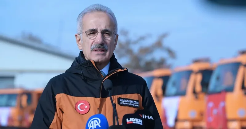 Bakan Uraloğlu açıkladı: Karla mücadeleye 2,2 milyar liralık araç desteği