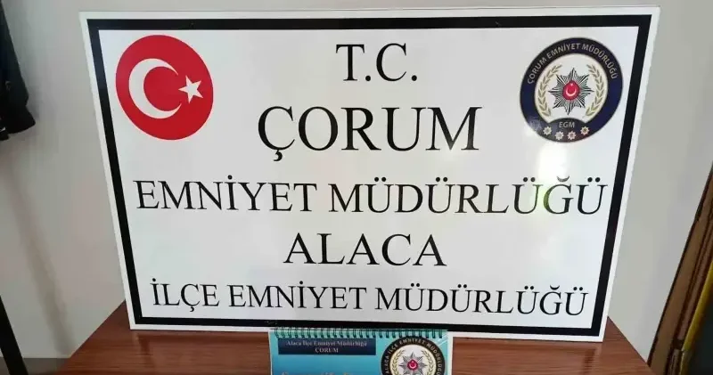 Polisin durdurduğu araçtan sentetik ecza hapı çıktı: Bir kişi gözaltına alındı Çorum Haberleri