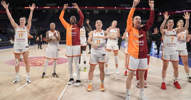 MAÇ SONUCU: Galatasaray Çağdaş Faktoring: 104 Sopron Basket: 54 Basketbol Haberleri