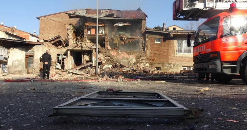 Erzurum da doğal gaz patlaması alarmı: Bir okul ve Kuran kursu boşaltıldı
