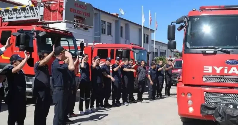 Elazığ itfaiyesi bin 482 yangına müdahale etti Hayat Haberleri