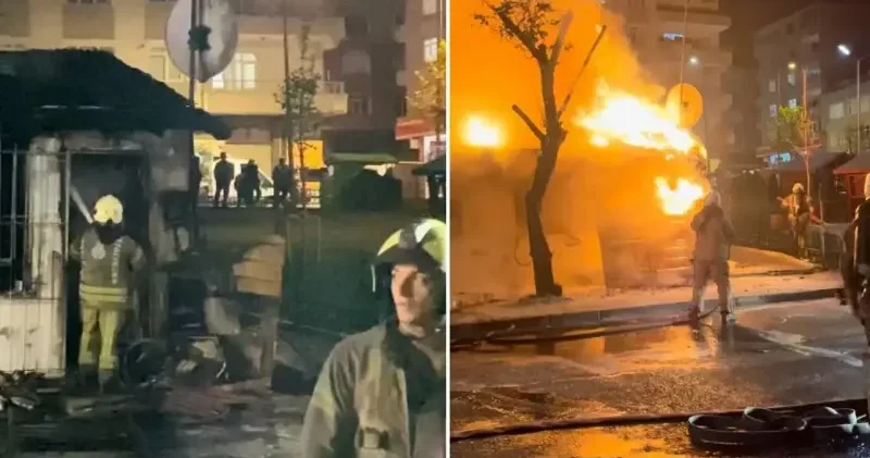 Bağcılar da gecekondu yangını: Anne ve 4 çocuğu dumandan etkilendi İstanbul Haberleri