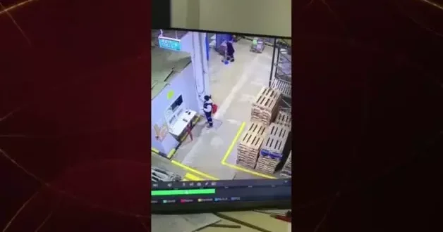 İş kazasından kıl payı kurtuldu