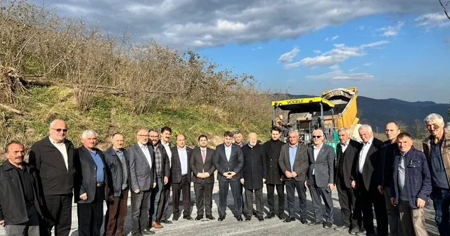 Başkan Türkcan: Sarpdere Damarlı yolu hak ettiği değere kavuşuyor Ordu Haberleri