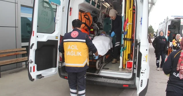 Ahırda dananın teptiği besici hastanelik oldu Konya Haberleri