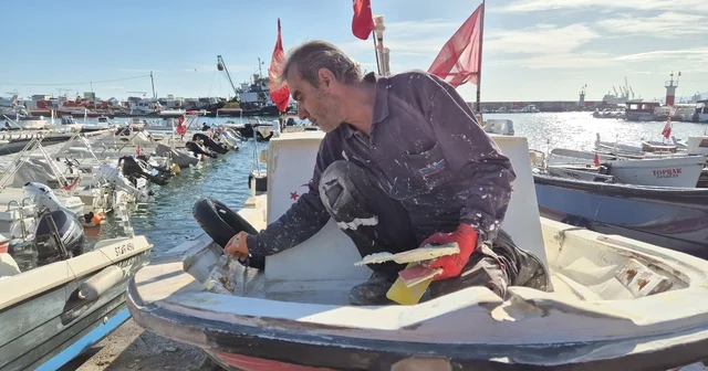Lodos tekneleri hapsetti Martılar yarışa girdi Tekirdağ Haberleri